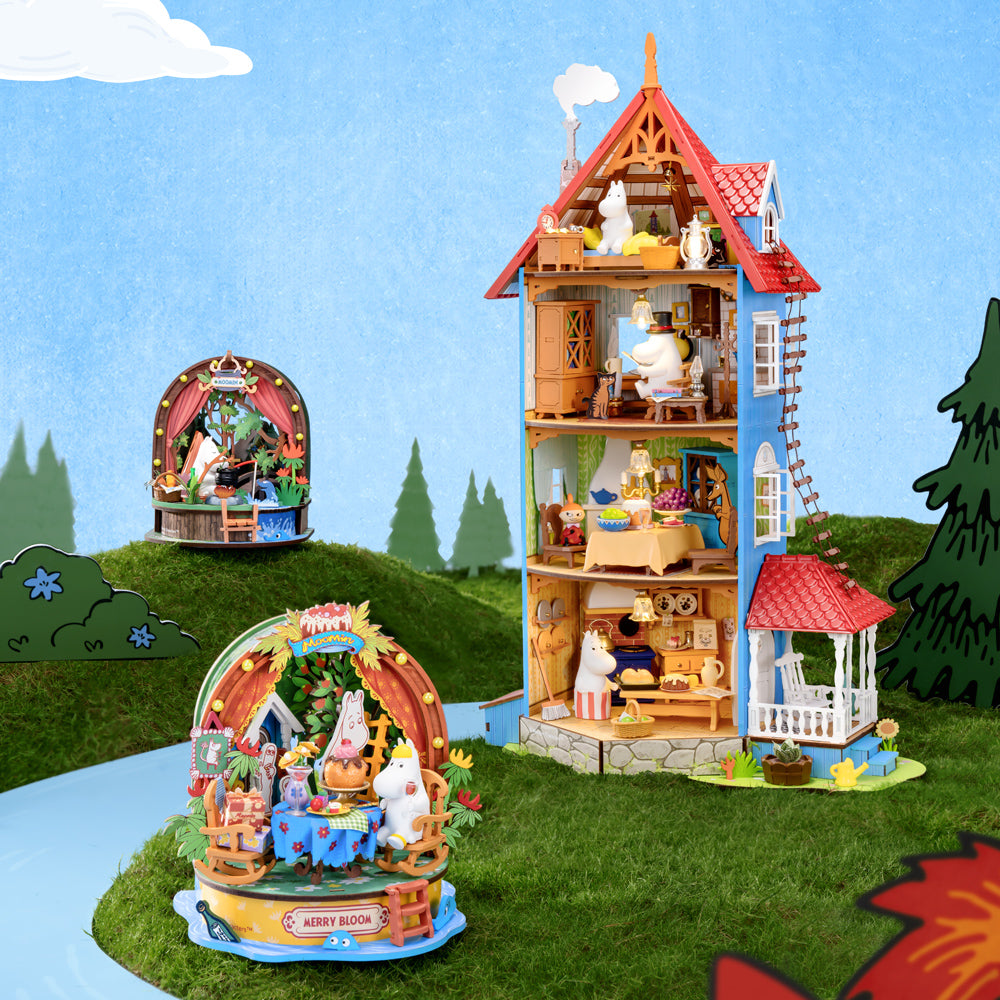 Moominhouse DIY 3D Dollhouse - The Official Moomin Shop