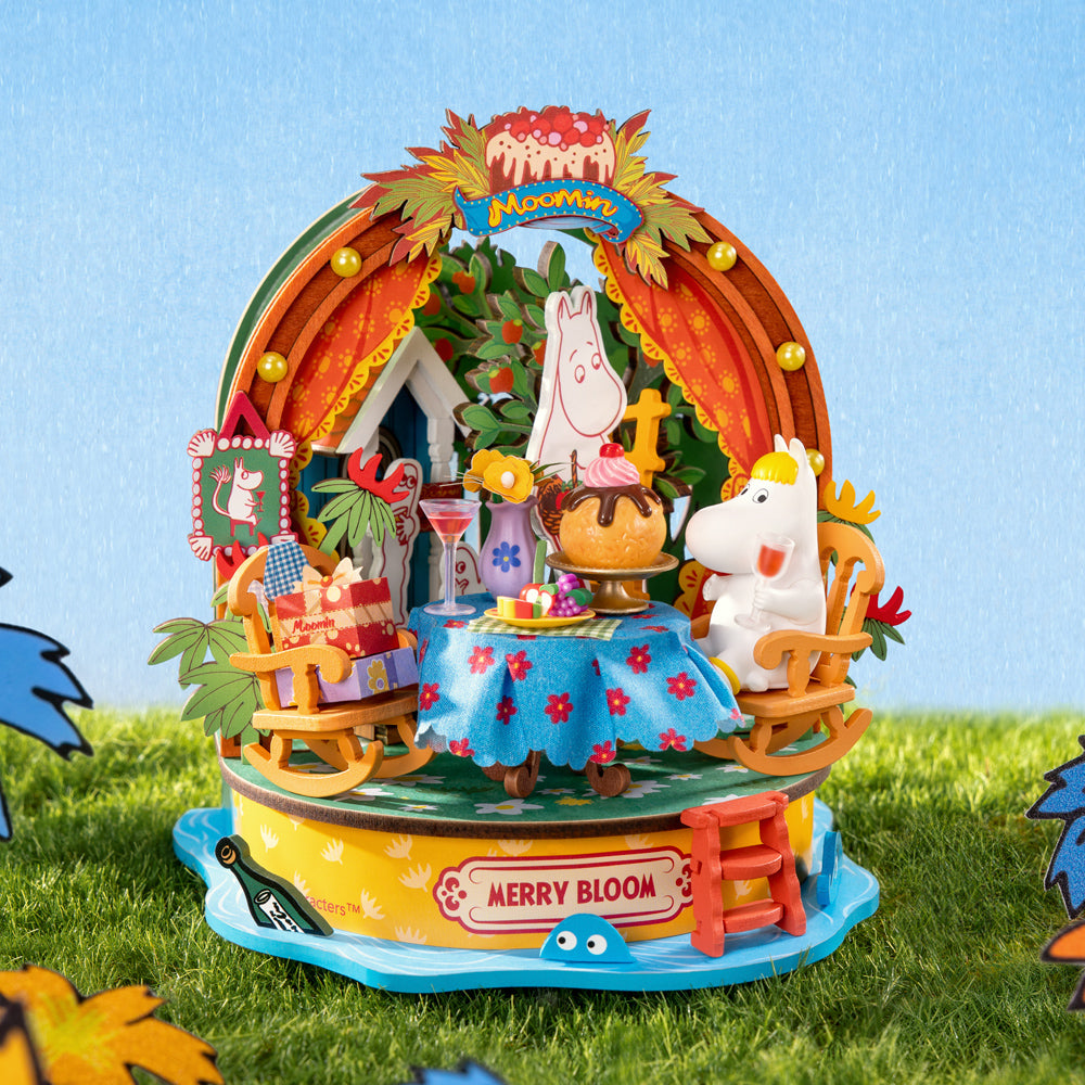 Snorkmaiden's Garden Party DIY 3D Dollhouse - The Official Moomin Shop