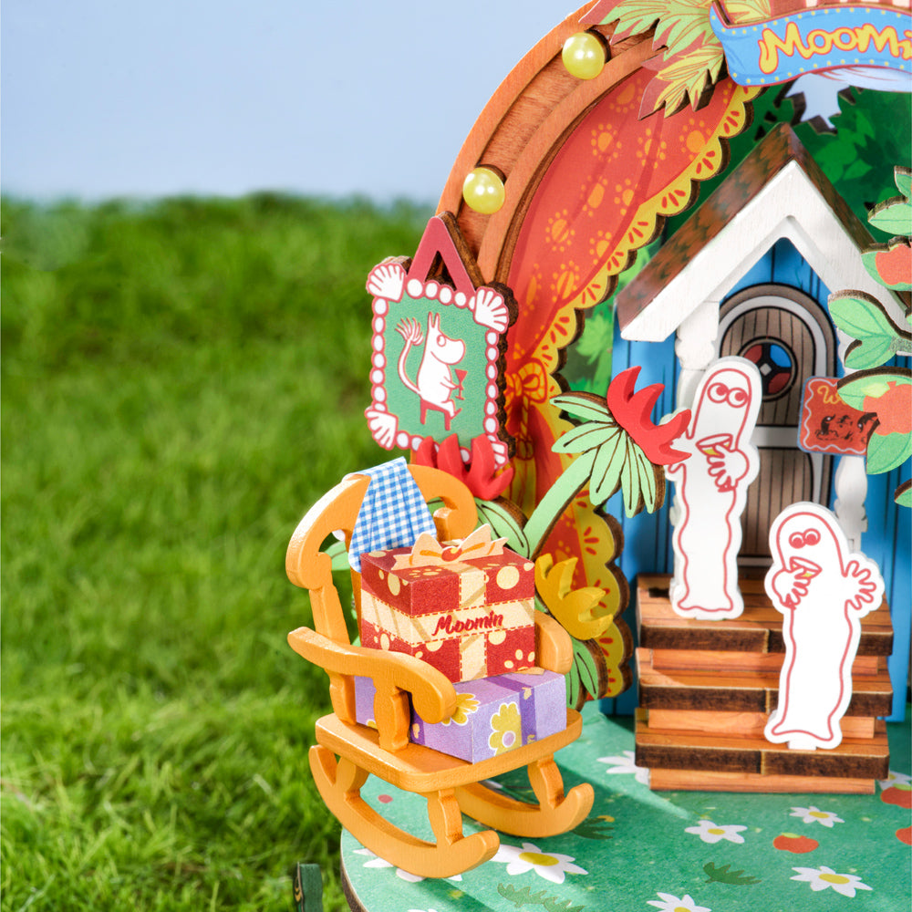 Snorkmaiden's Garden Party DIY 3D Dollhouse - The Official Moomin Shop
