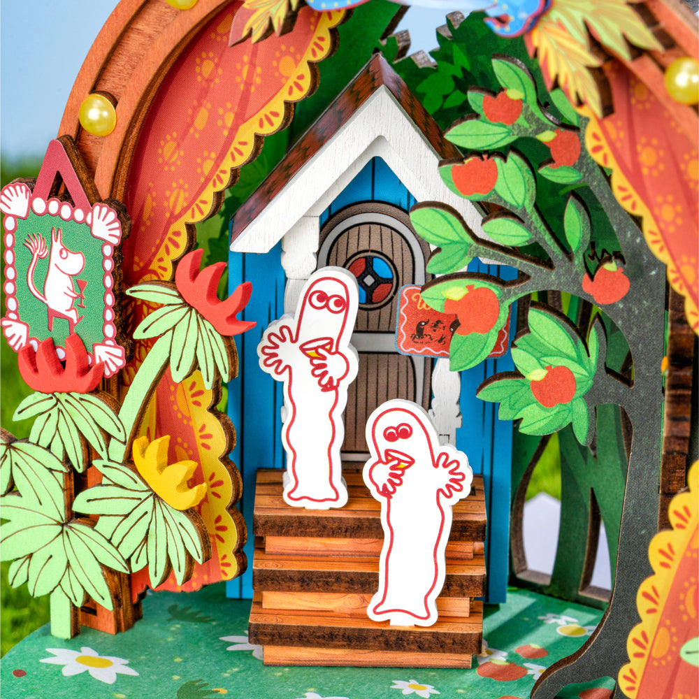 Snorkmaiden's Garden Party DIY 3D Dollhouse - The Official Moomin Shop