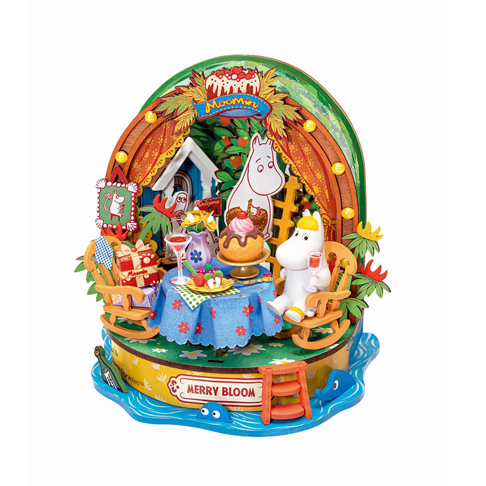Snorkmaiden's Garden Party DIY 3D Dollhouse - The Official Moomin Shop