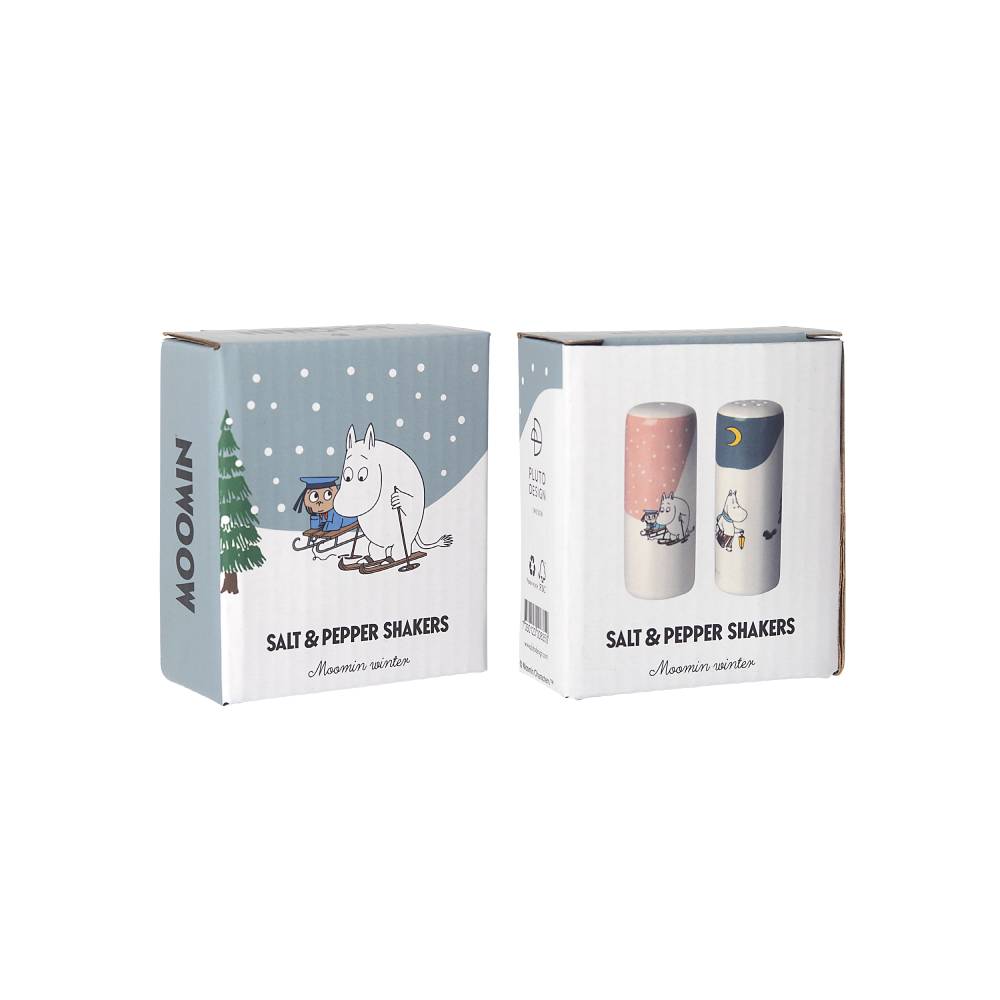 Moomin Winter Salt & Pepper Shakers - The Official Moomin Shop