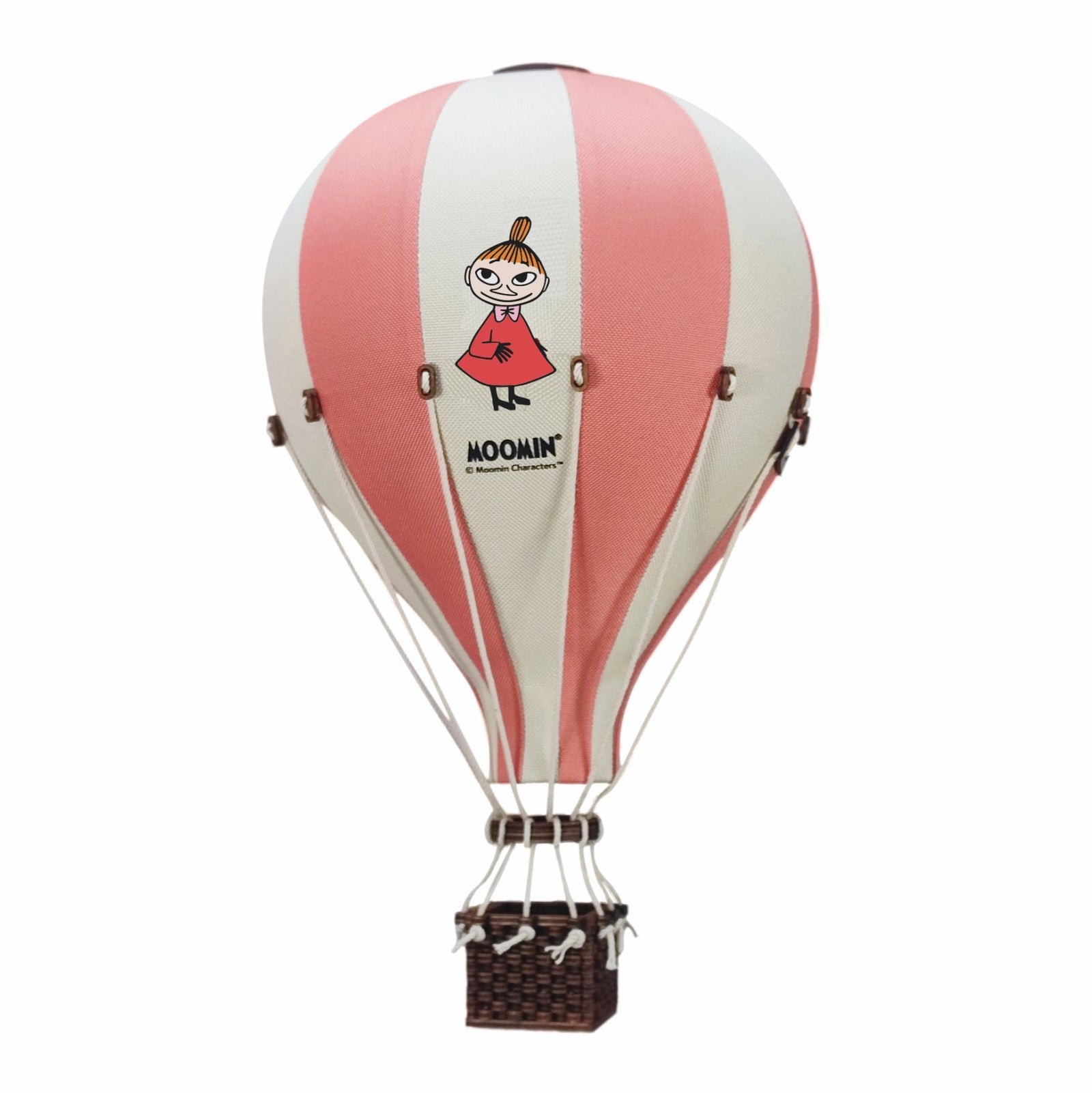 Little My Decorative Balloon Beige-Coral - The Official Moomin Shop