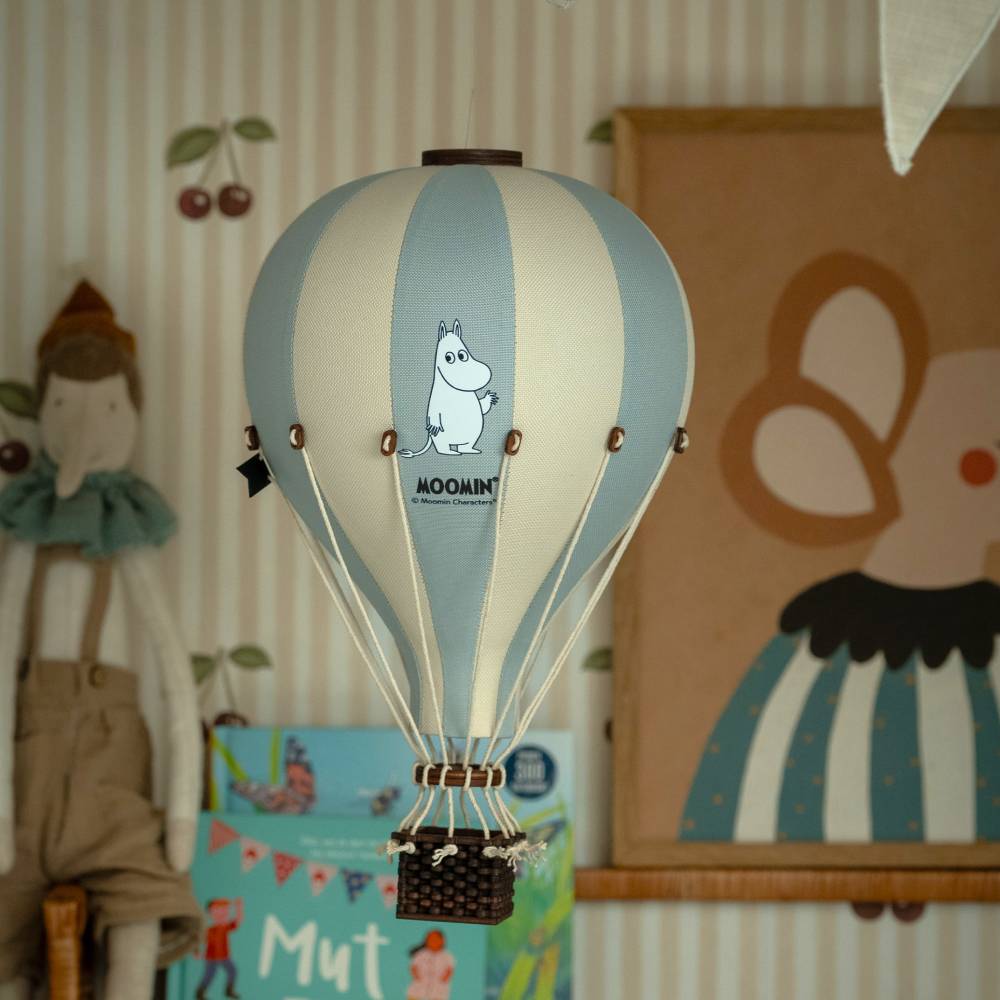 Moomintroll Decorative Balloon Beige-Mint-Grey