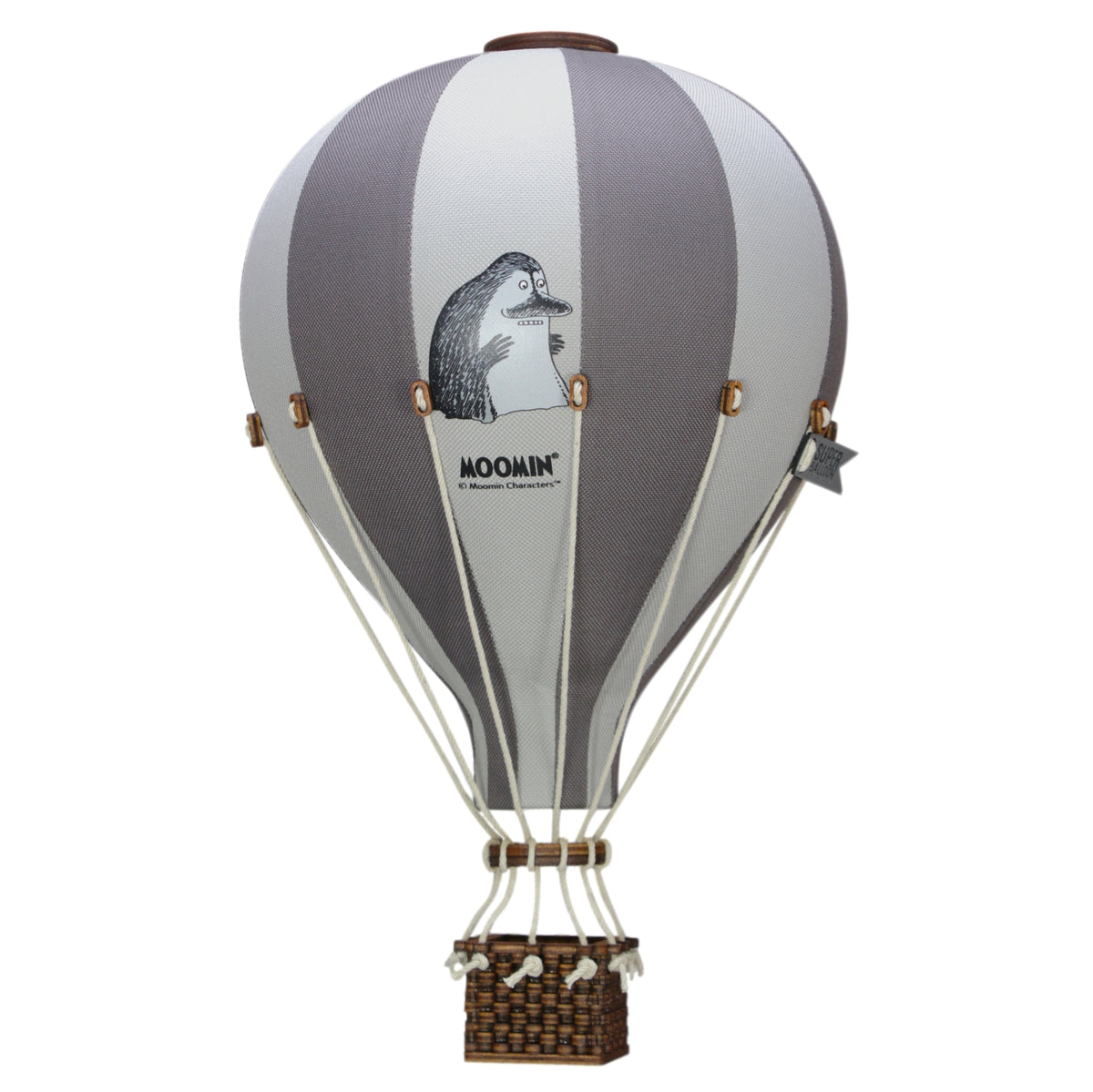 The Groke Decorative Balloon Beige-Gray-Brown - The Official Moomin Shop