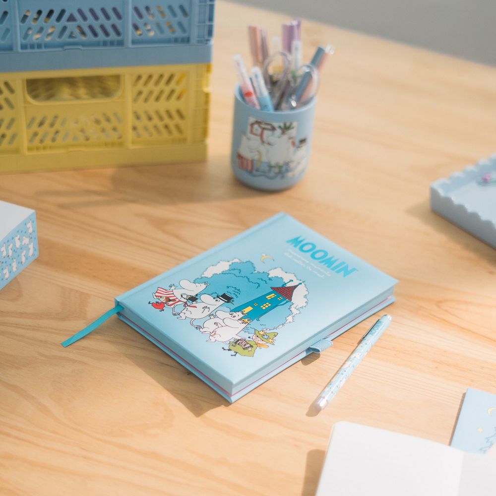 Moomin Pencil Holder Lightblue - The Official Moomin Shop