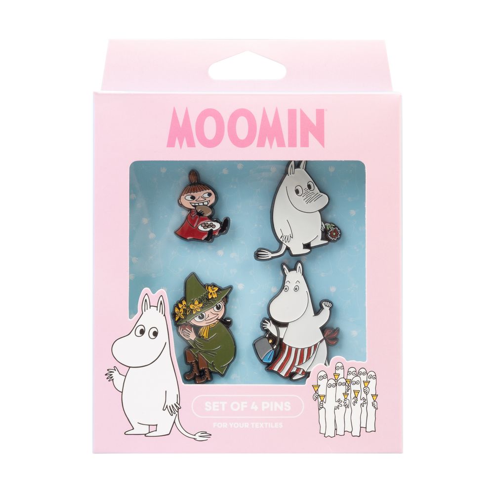 Moomin Pins 4-set - The Official Moomin Shop