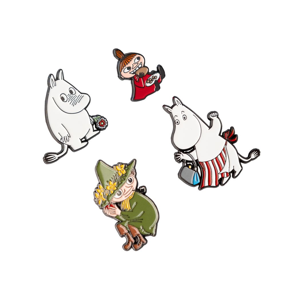 Moomin Pins 4-set - The Official Moomin Shop