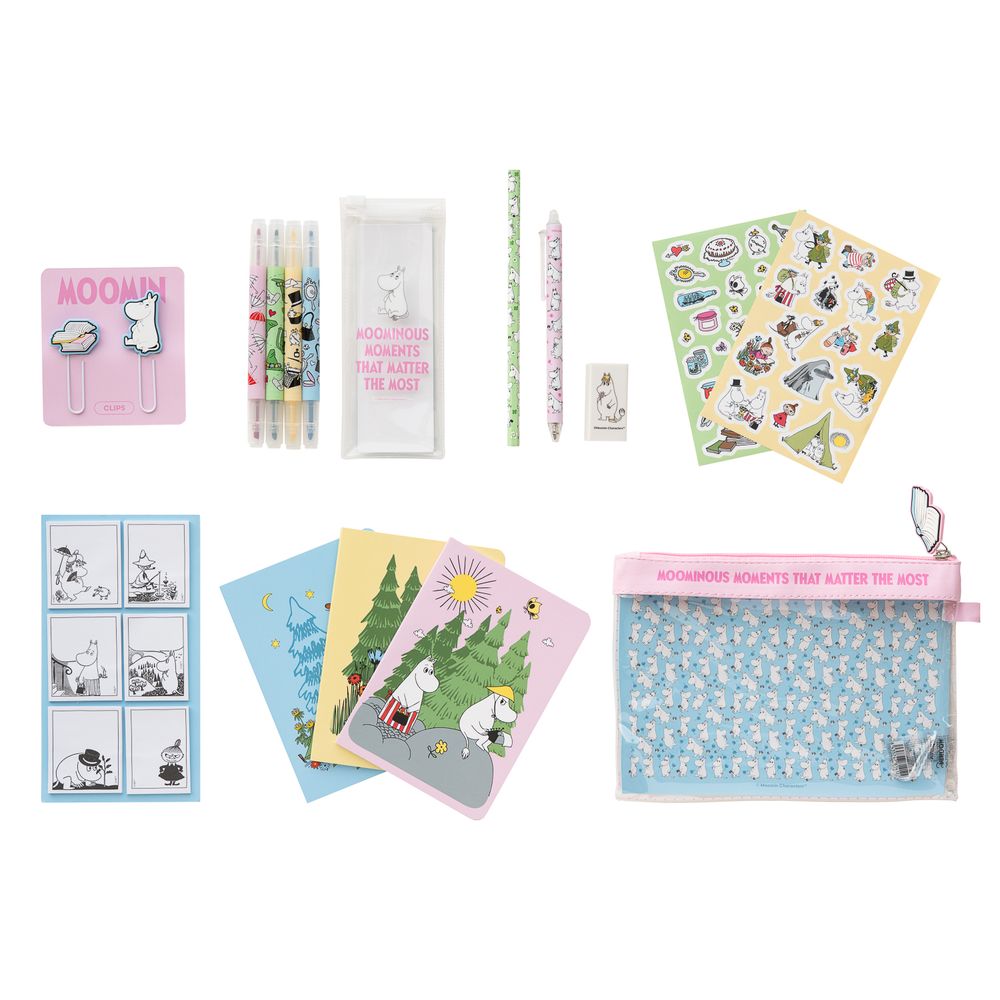 Moomin Stationery 13-Piece Set - The Official Moomin Shop