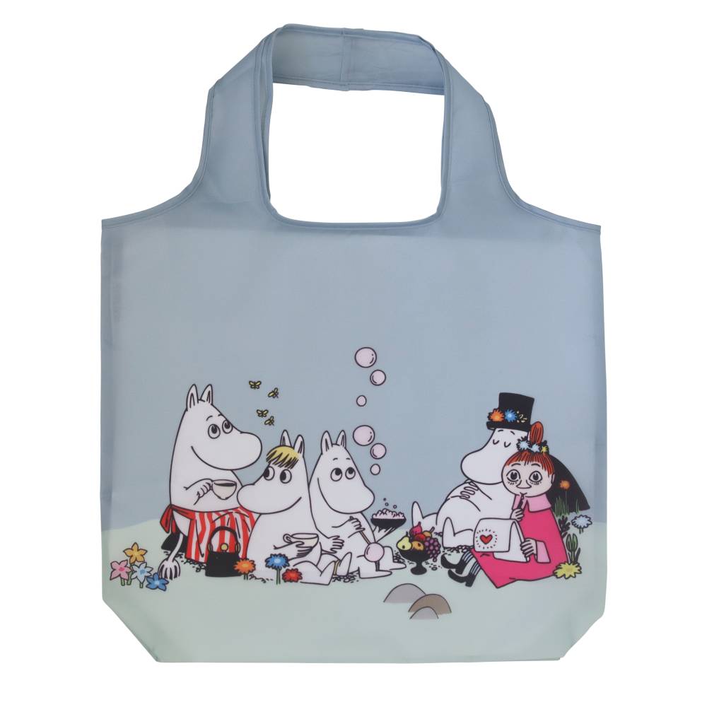 Moomin Together Shopping Bag Blue - The Official Moomin Shop