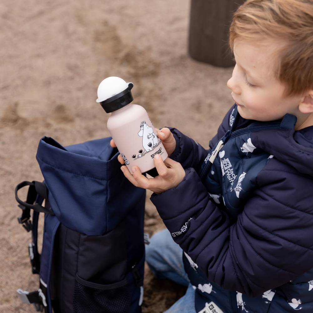 Moomintroll Puffer Jacket Blue - Jack Wolfskin - The Official Moomin Shop