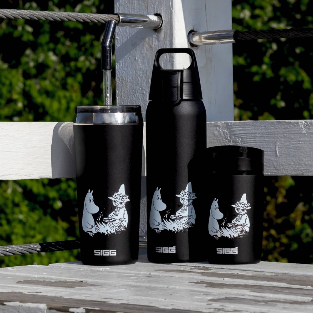 Moomin Helia Thermal Tumbler 0.6L Black - The Official Moomin Shop