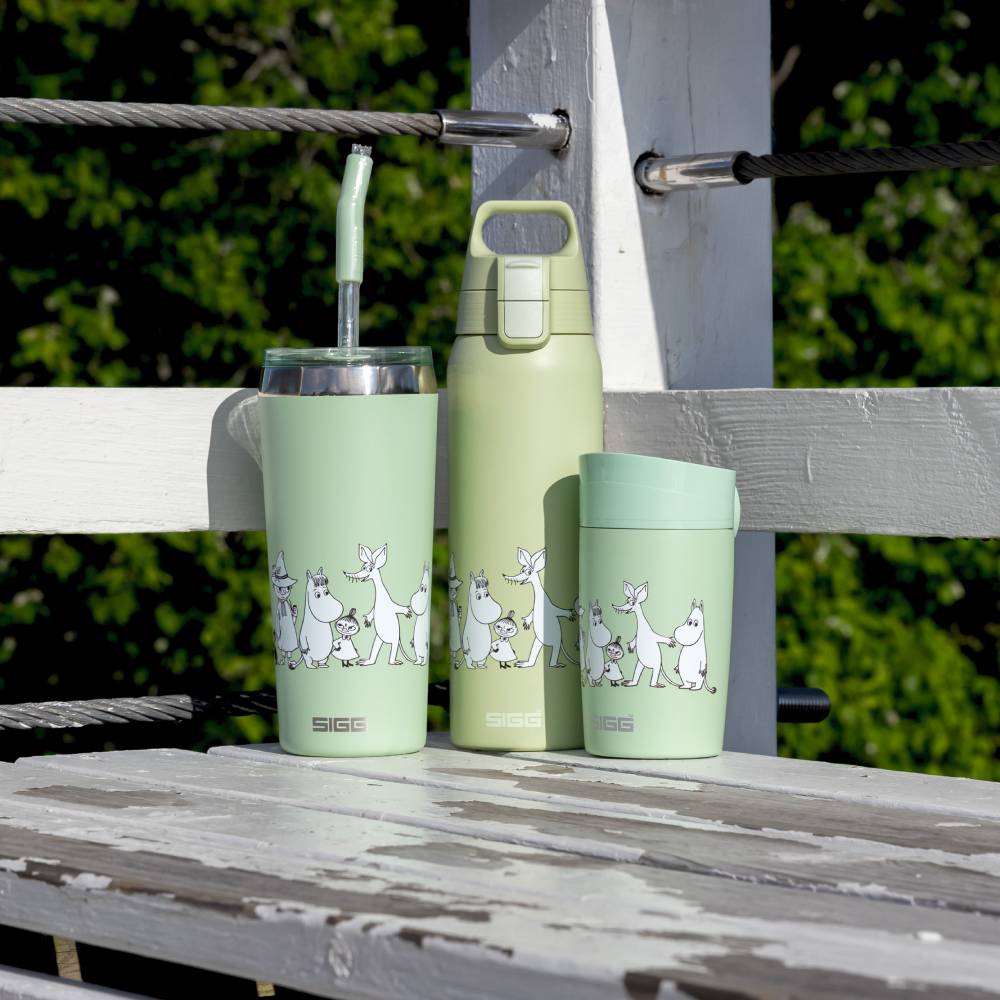 Moomin Helia Thermal Tumbler 0.6L Milky Green - The Official Moomin Shop