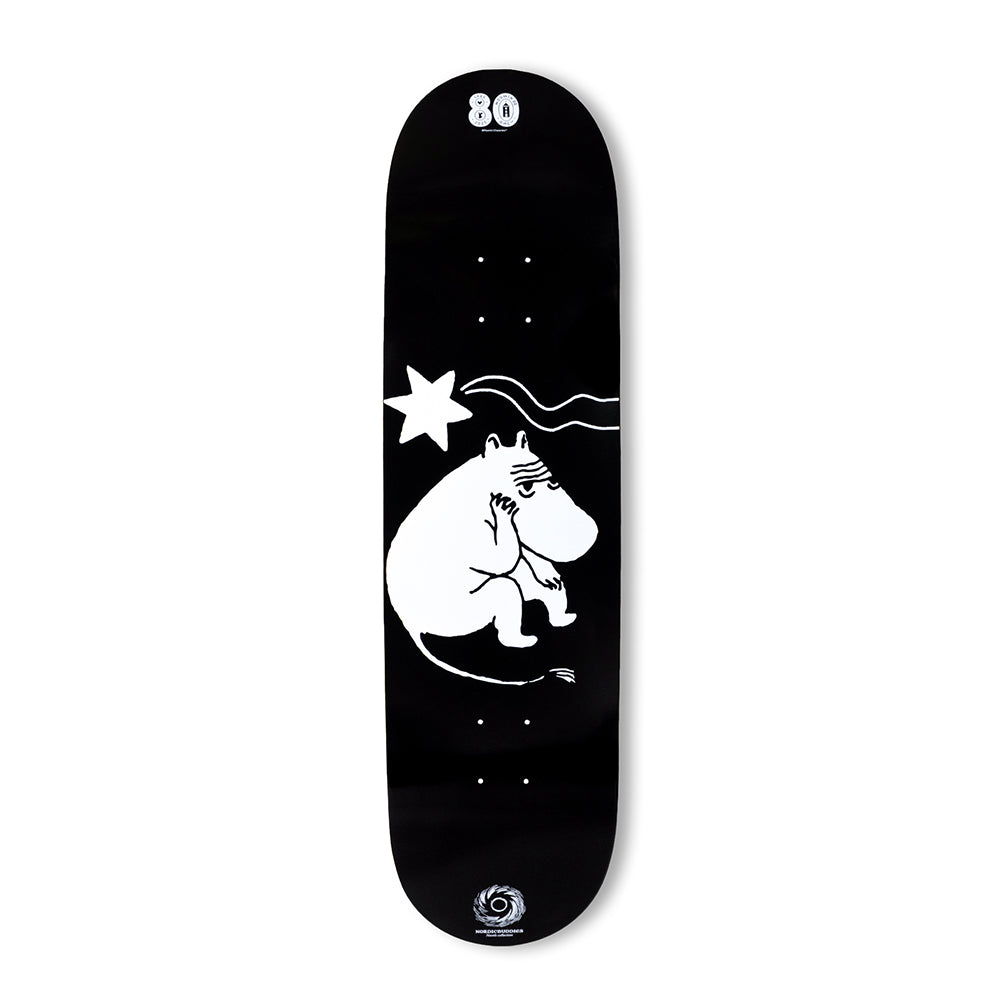 Moomin Thinker Skateboard Black