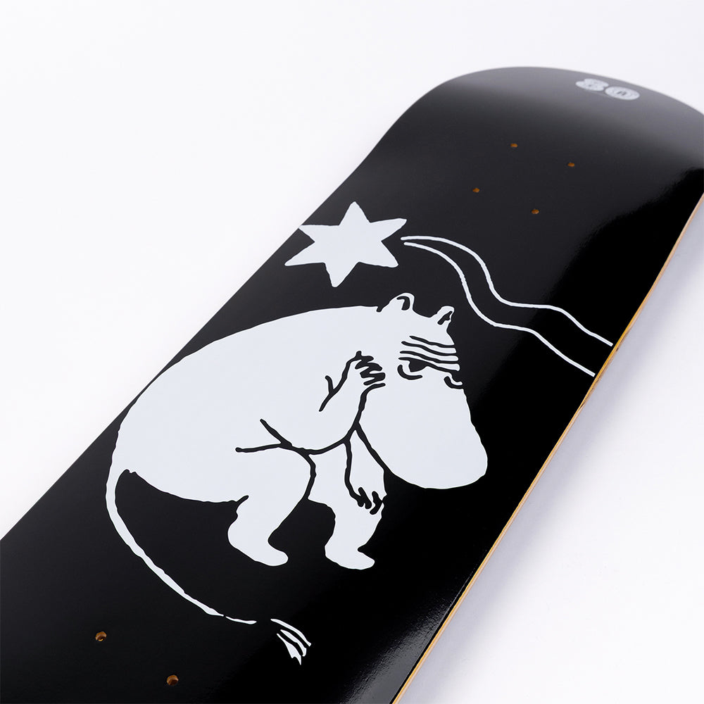 Moomin Thinker Skateboard Black
