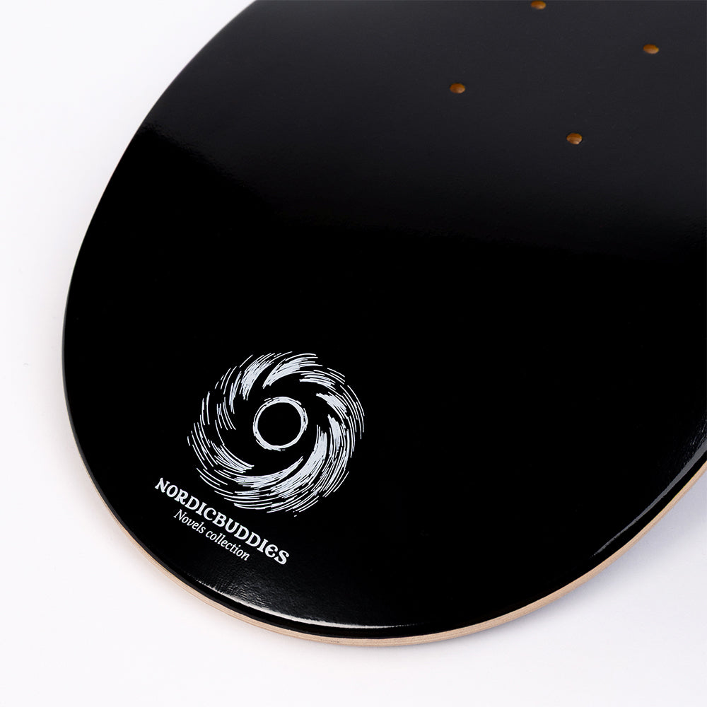 Moomin Thinker Skateboard Black