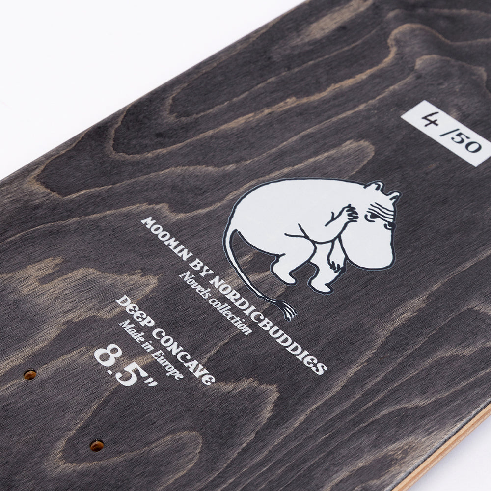 Moomin Thinker Skateboard Black