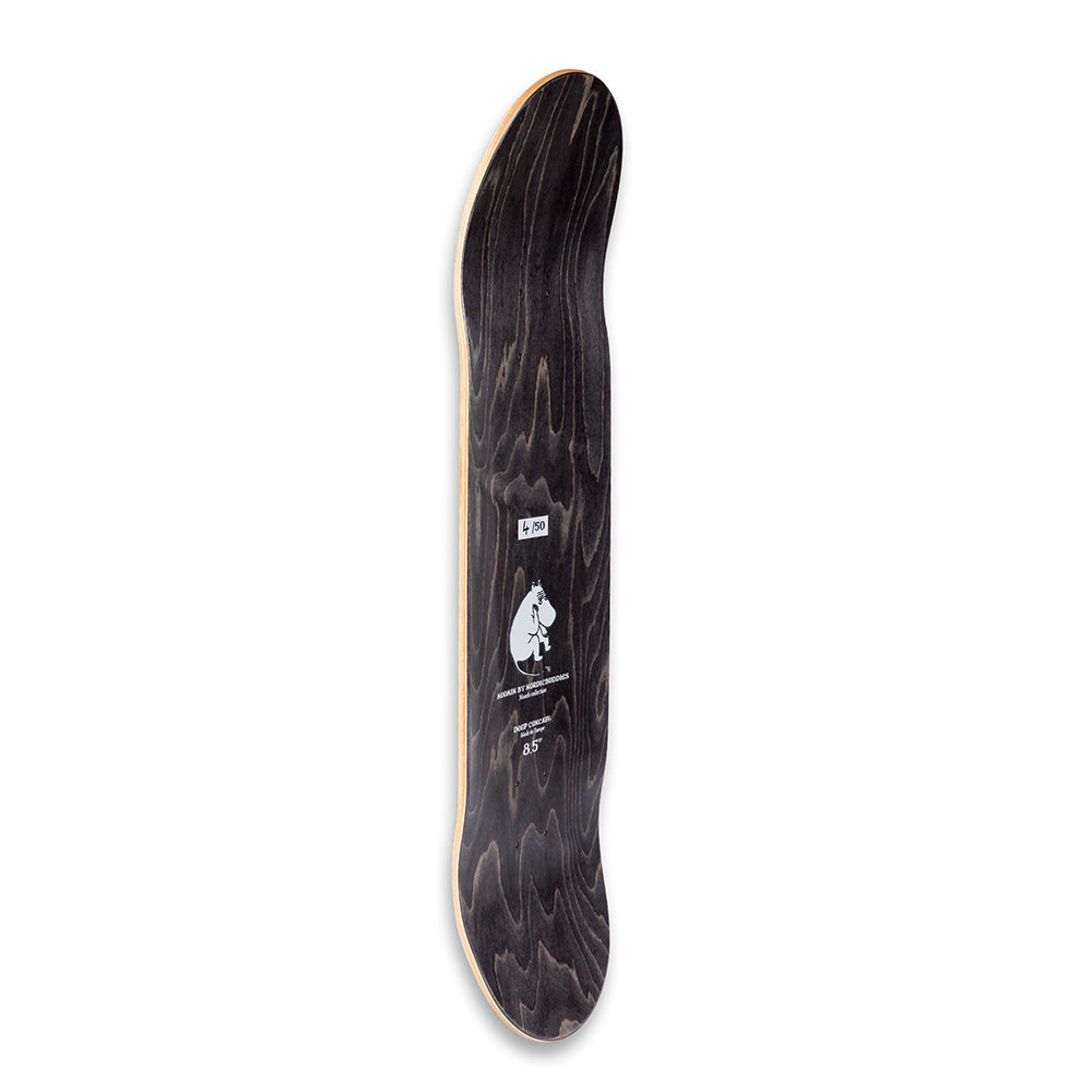 Moomin Thinker Skateboard Black