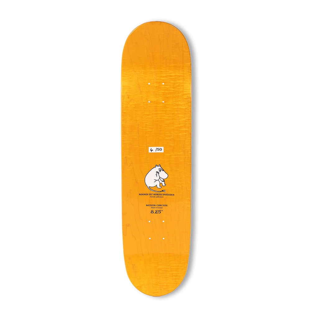Moomin Comet Skateboard White