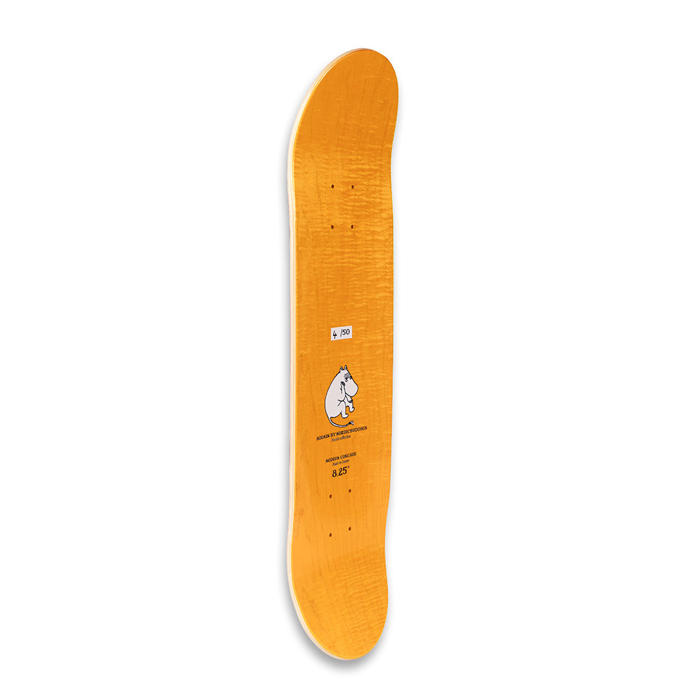 Moomin Comet Skateboard White