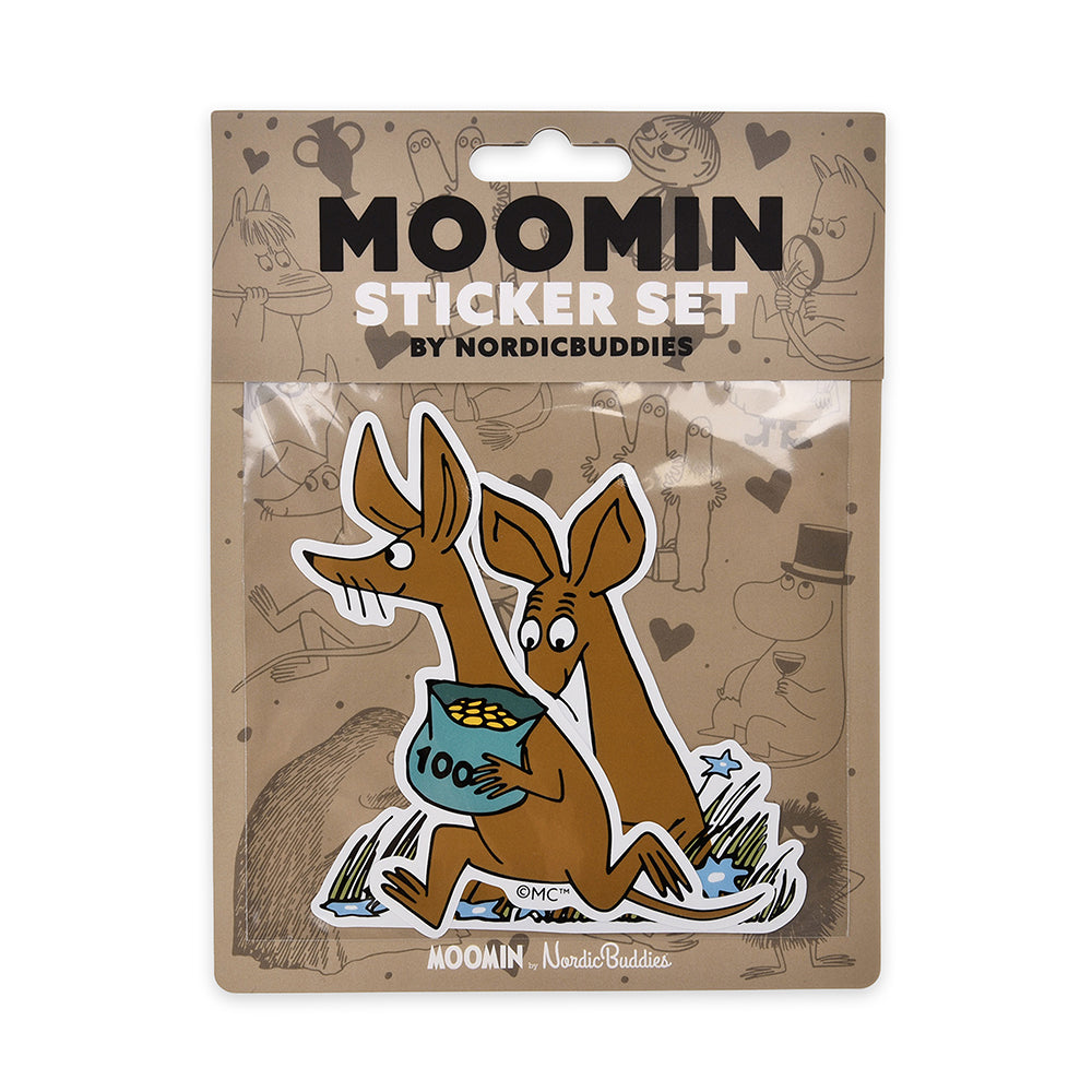 Sniff's Business XL Stickers 2-set - The Official Moomin Shop