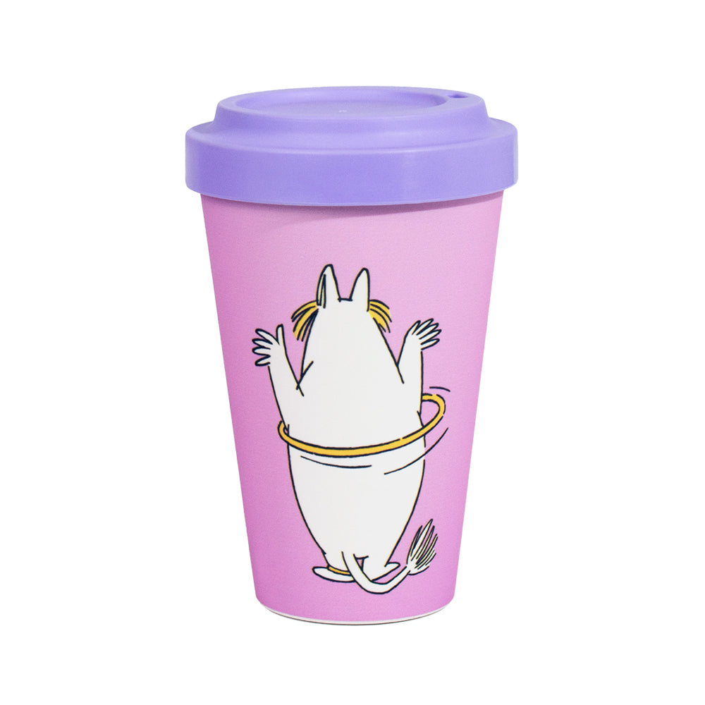 Snorkmaiden Workout Take-Away Mug Pink - The Official Moomin Shop