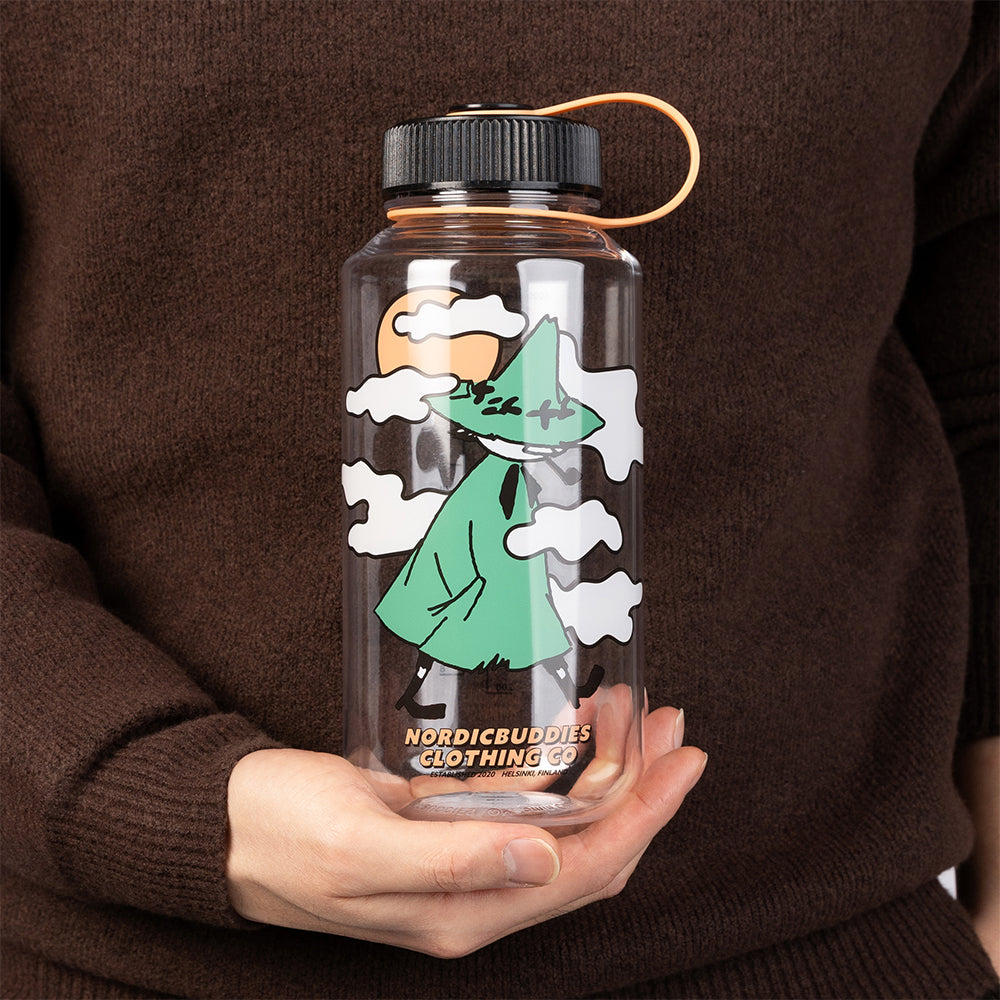 Snufkin Everyday Water Bottle 1L Beige - The Official Moomin Shop