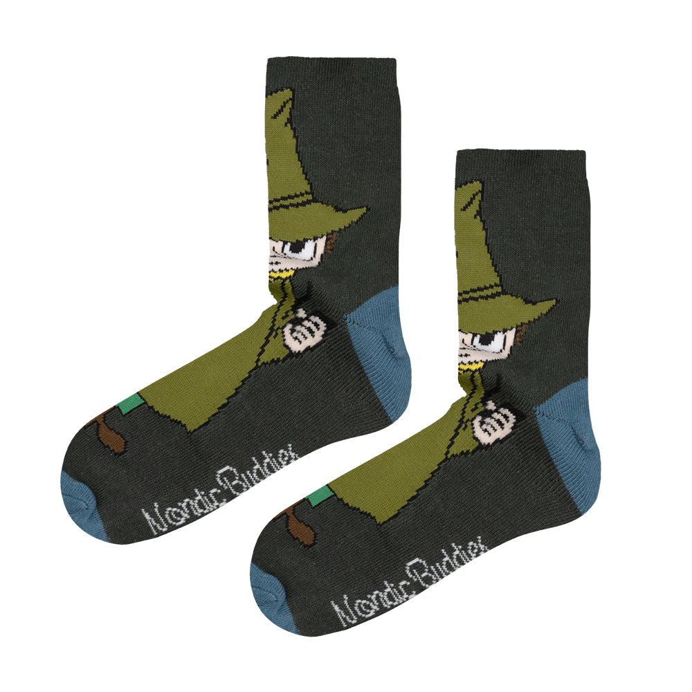 Snufkin Classick Socks 40-45 Darkgreen - The Official Moomin Shop