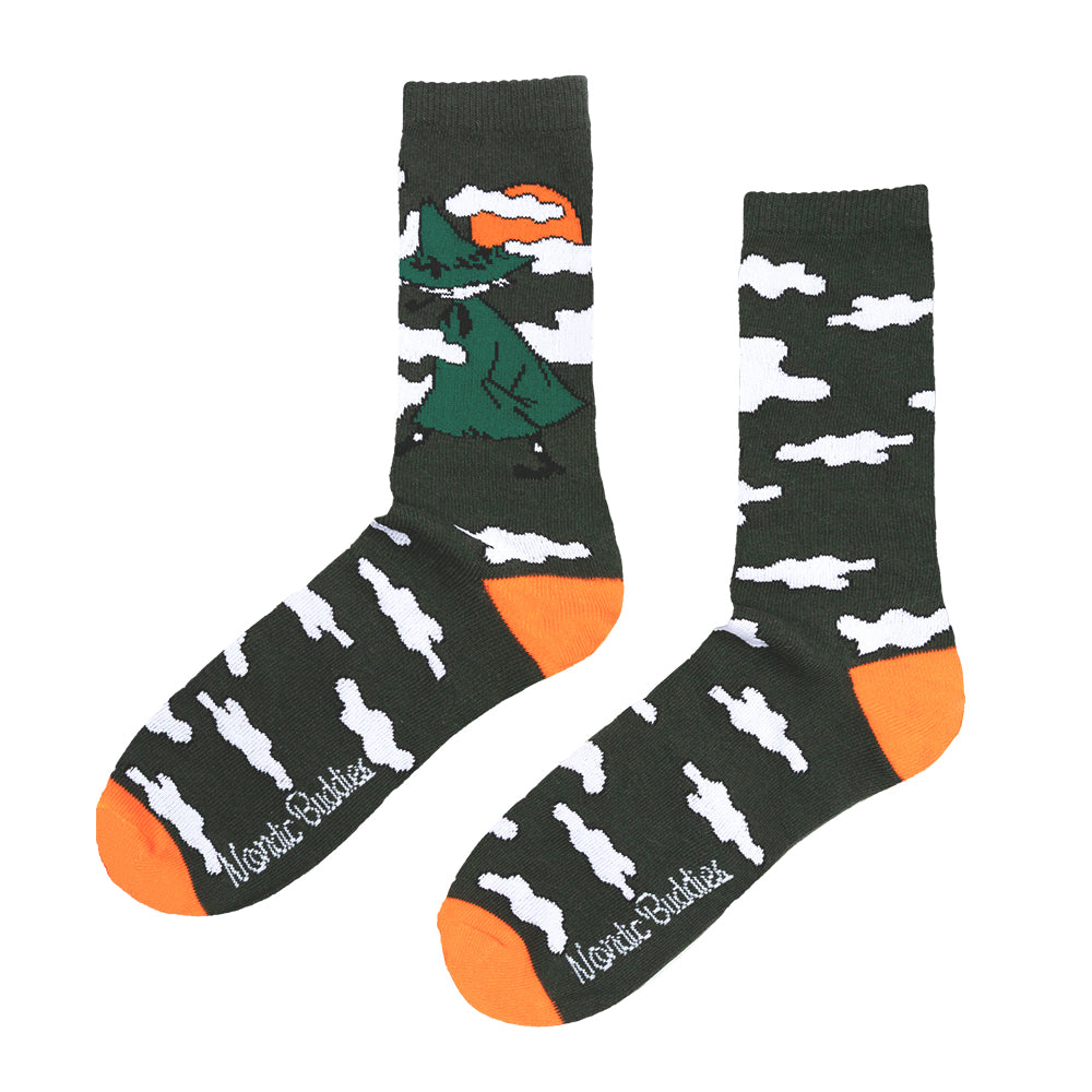 Snufkin Adventure Socks 40-45 Green - The Official Moomin Shop