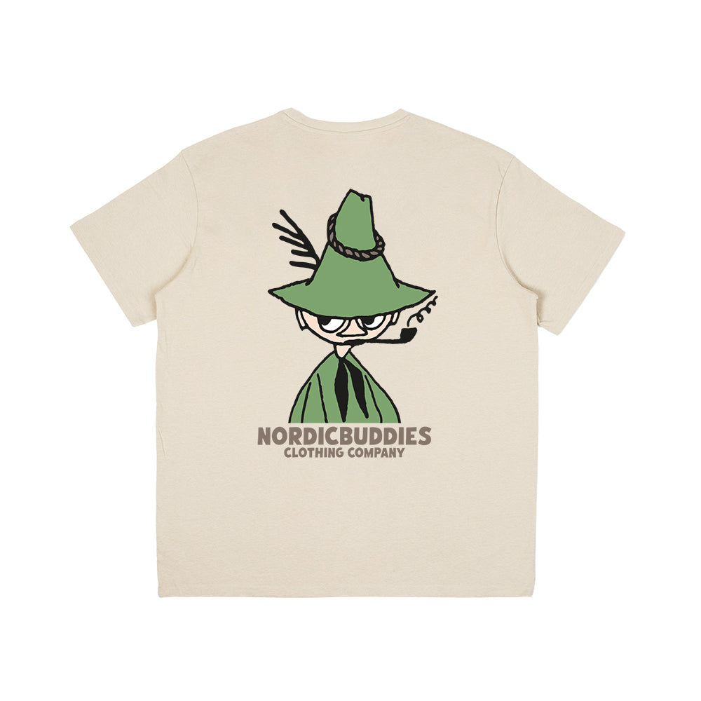 Snufkin T-Shirt Unisex Beige - The Official Moomin Shop