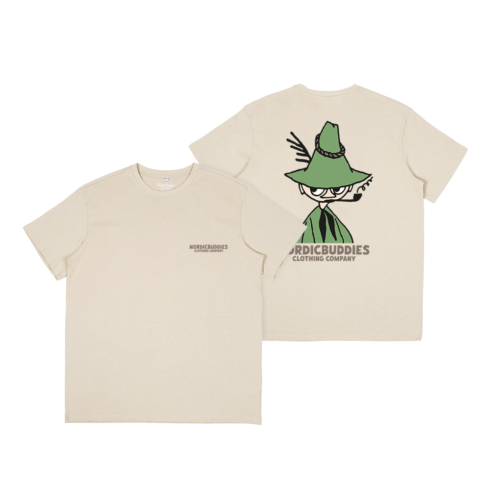 Snufkin T-Shirt Unisex Beige - The Official Moomin Shop