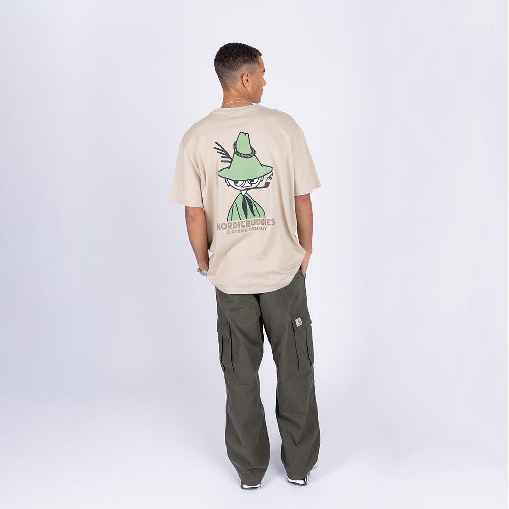 Snufkin T-Shirt Unisex Beige - The Official Moomin Shop