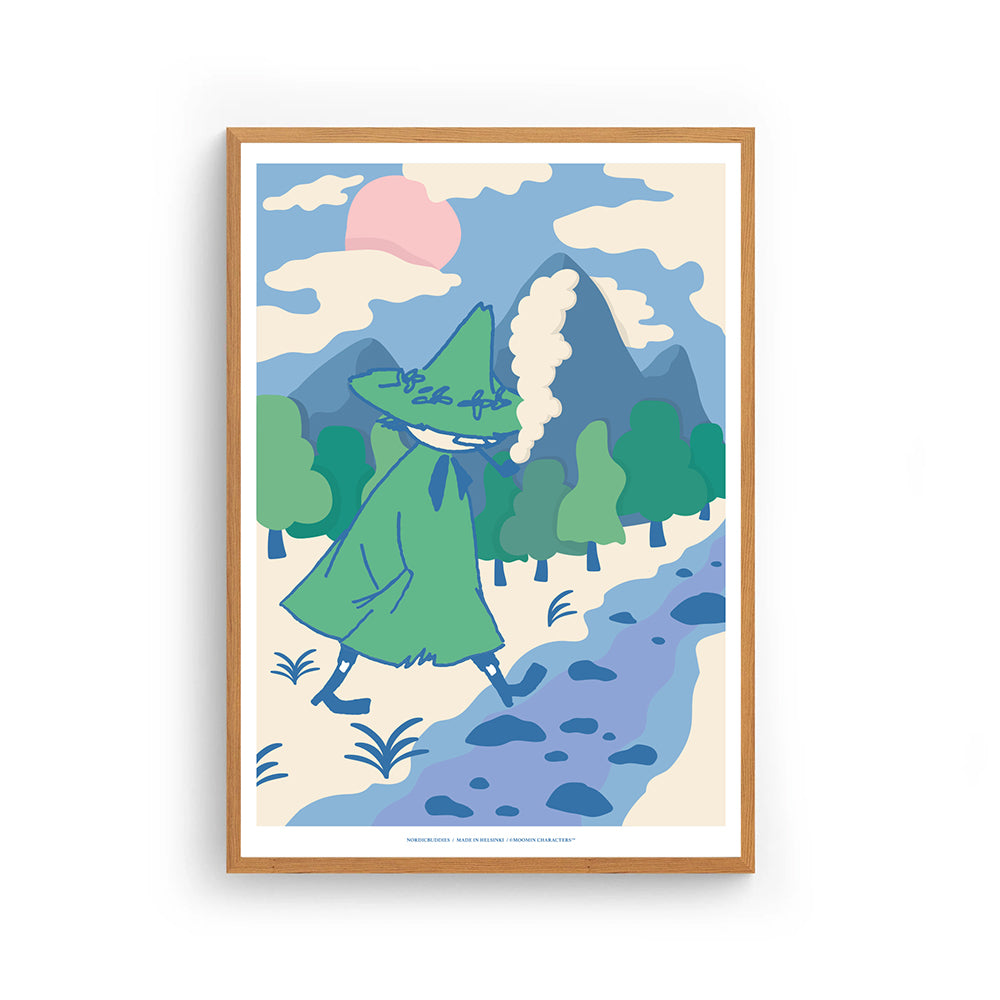 Snufkin Poster 30x40cm - The Official Moomin Shop