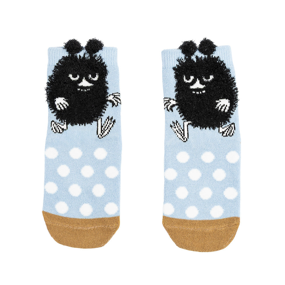 Stinky Fluffy Kids Socks Blue - The Official Moomin Shop