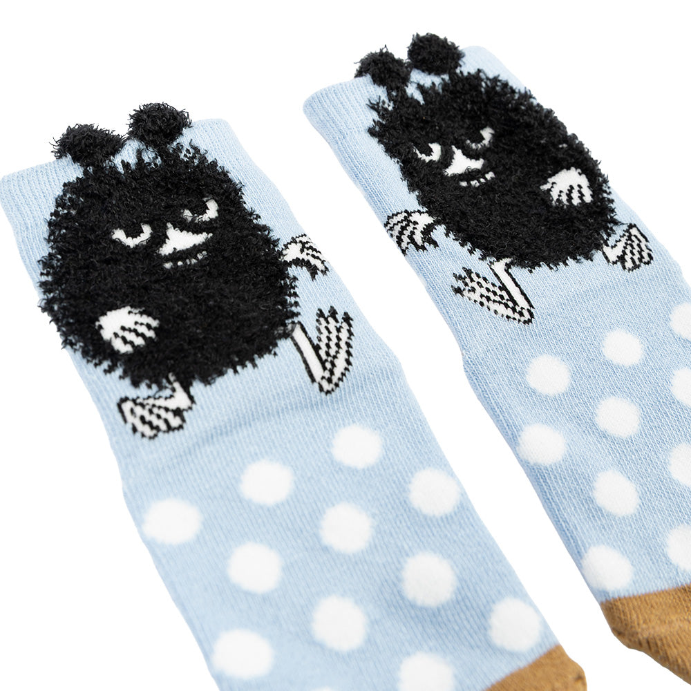 Stinky Fluffy Kids Socks Blue - The Official Moomin Shop