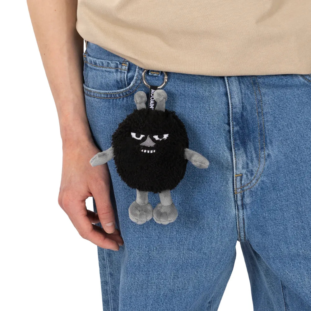Stinky Plushie Key Ring Black - The Official Moomin Shop