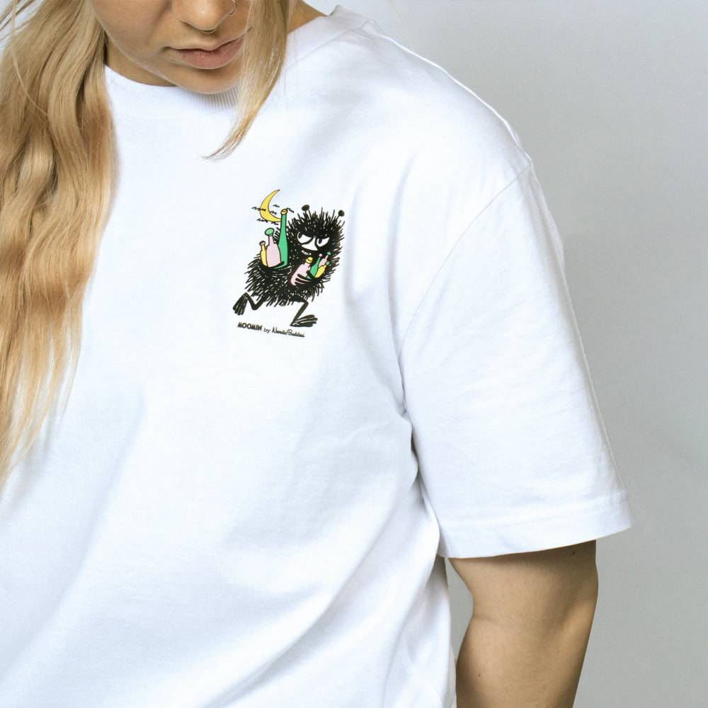 Stinky&#39;s Getaway T-shirt White - The Official Moomin Shop