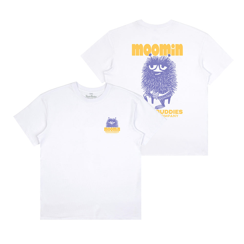 Stinky Sitting T-shirt White - The Official Moomin Shop
