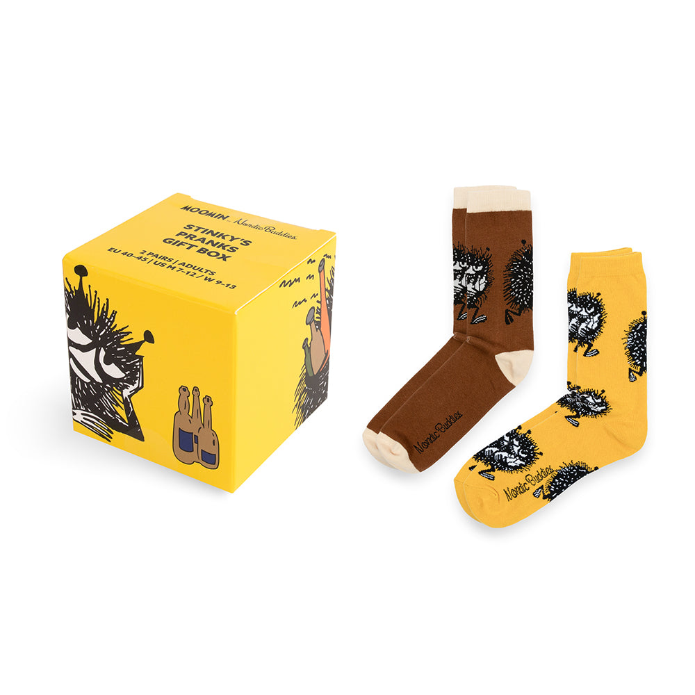 Stinky Sock 40-45 Gift Box 2-set - The Official Moomin Shop