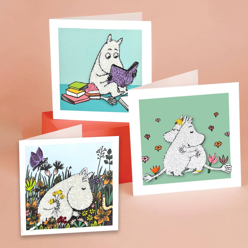 Moomin Flowers Greeting Card - The Official Moomin Shop