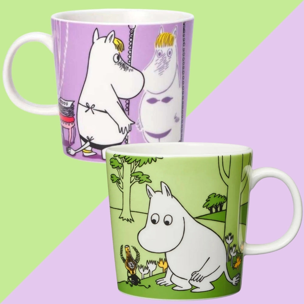 Snorkmaiden &amp; Moomintroll Mugs 0,3L - Moomin Arabia - The Official Moomin Shop