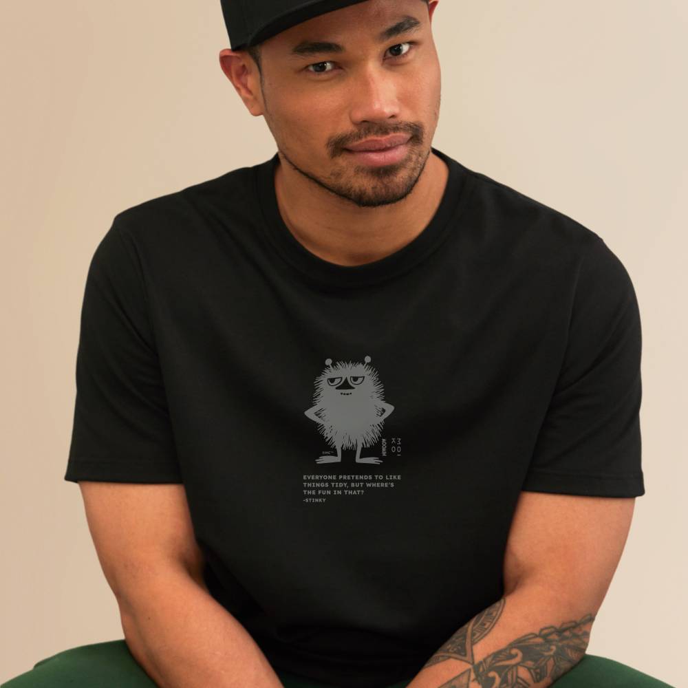 Stinky T-shirt Black - The Official Moomin Shop