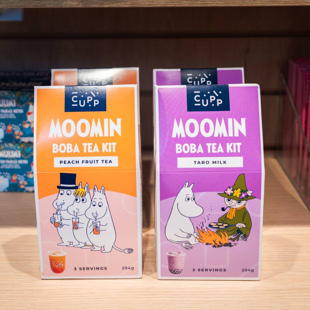 Moomin Boba Tea Kit Peach Fruit Tea - The Official Moomin Shop