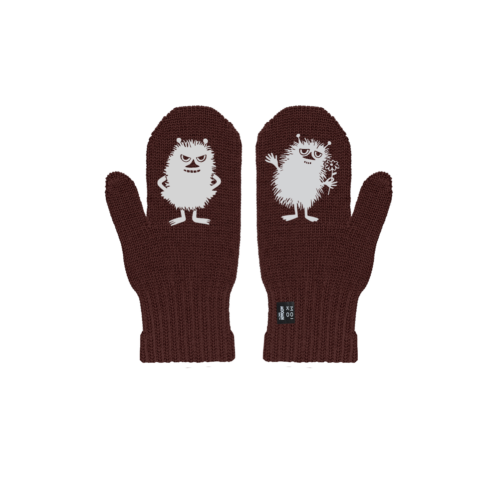 Stinky Charming Mittens Mocha - The Official Moomin Shop