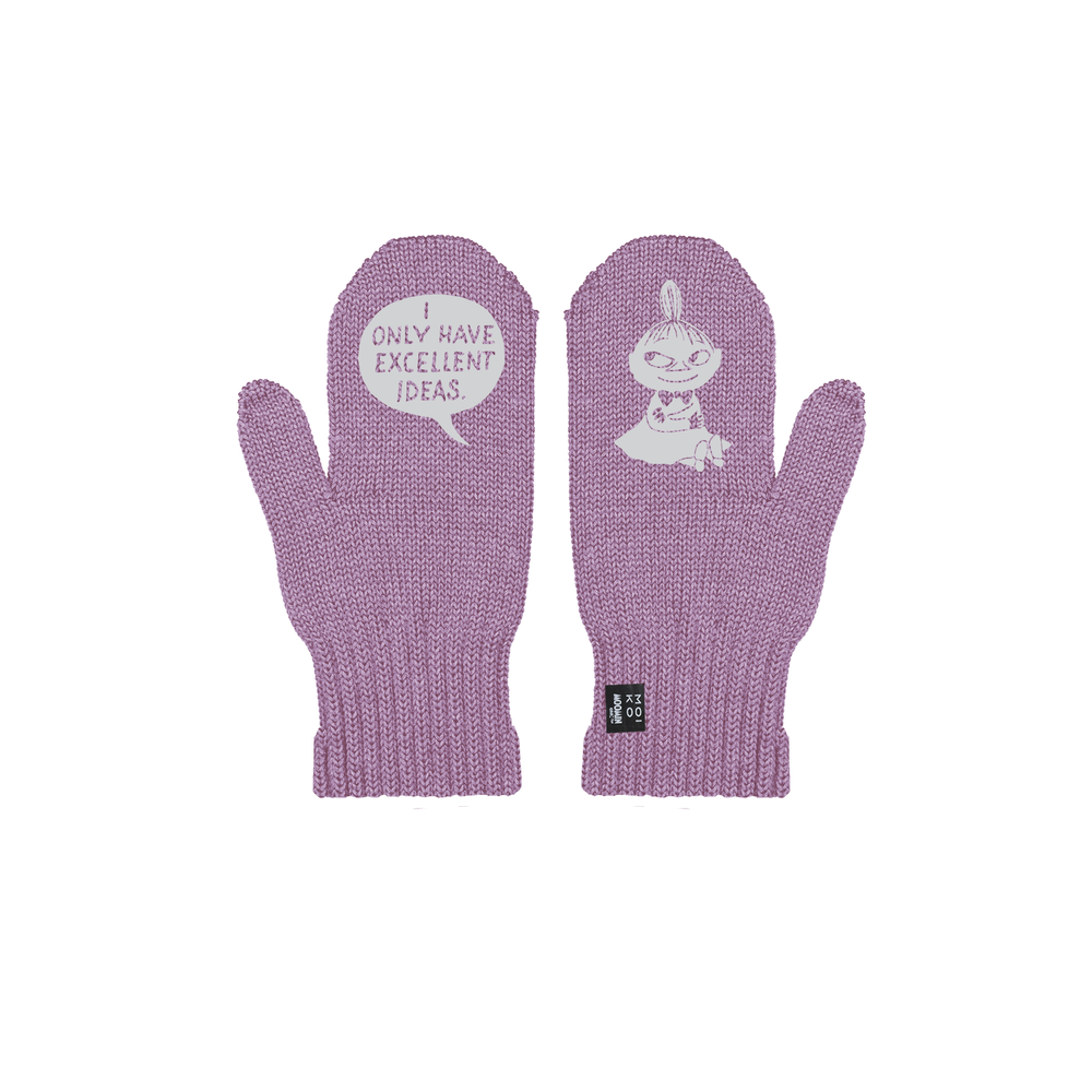 Little My Excellent Mittens Lilac - The Official Moomin Shop