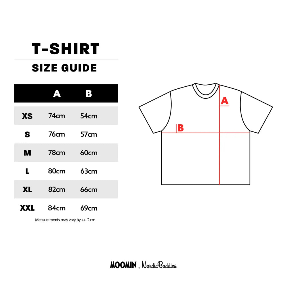 The Groke T-shirt Black - The Official Moomin Shop
