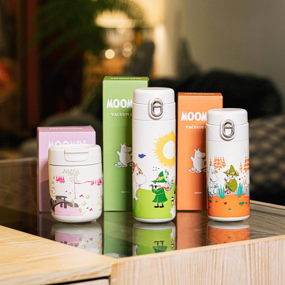 Moomintroll Bridge Vacuum Cup 320ml - Vipo - The Official Moomin Shop