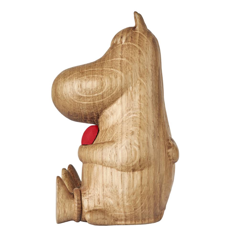 Moomin Heart Wooden Figurine 10cm - The Official Moomin Shop