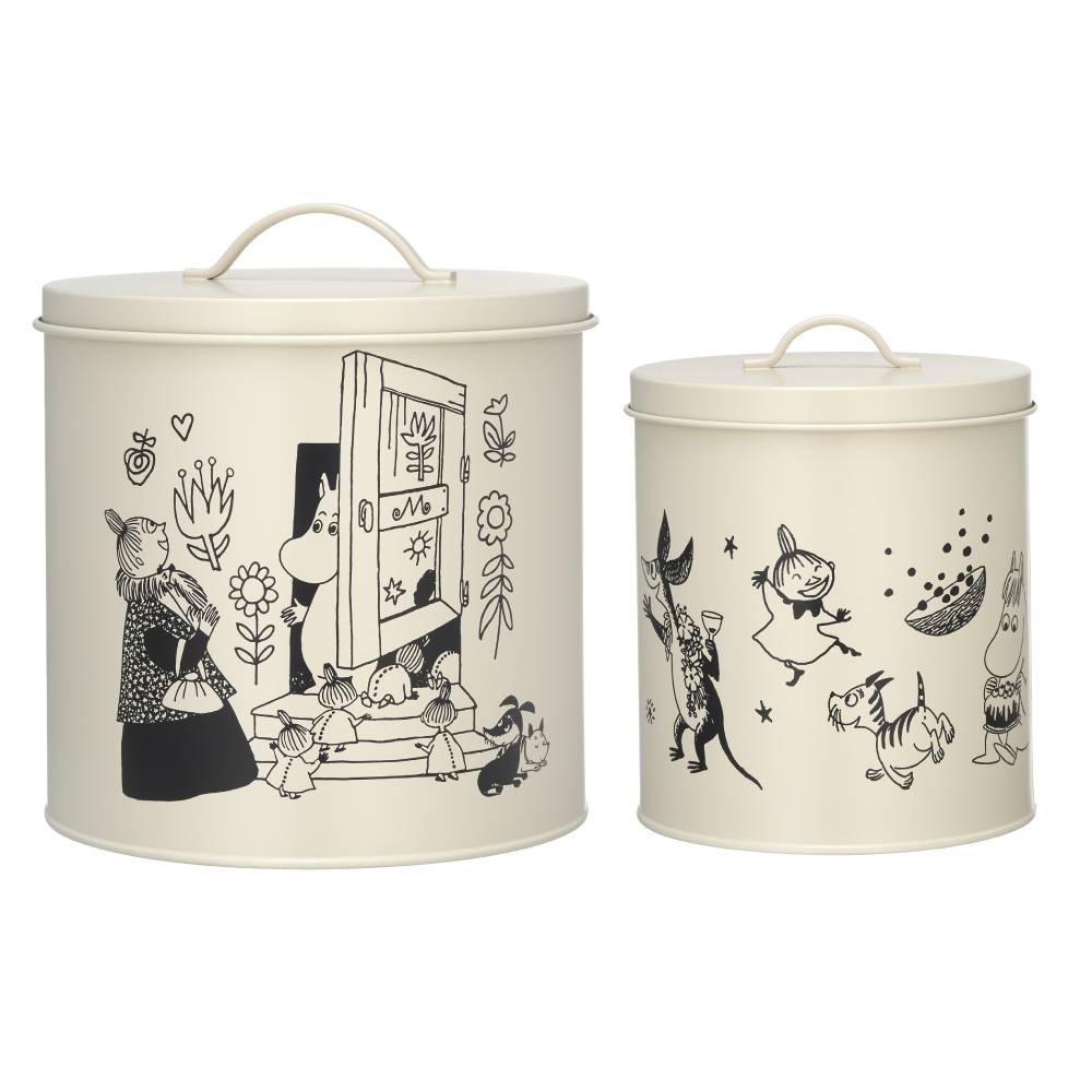 Moomin For Pets Tin Jar 2-set - Muurla - The Official Moomin Shop