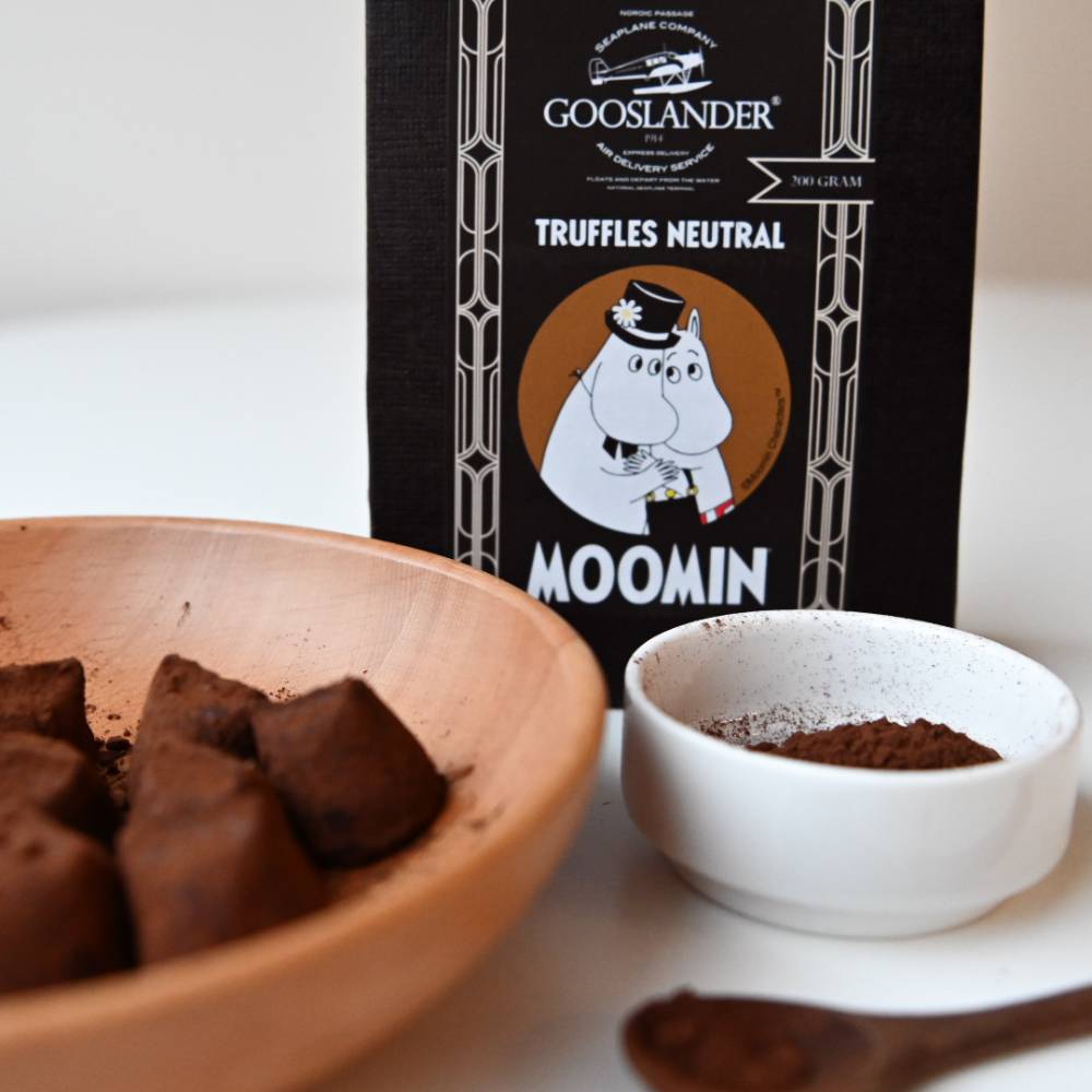 Moominmamma &amp; Moominpappa Truffles Natural - Gooslander - The Official Moomin Shop